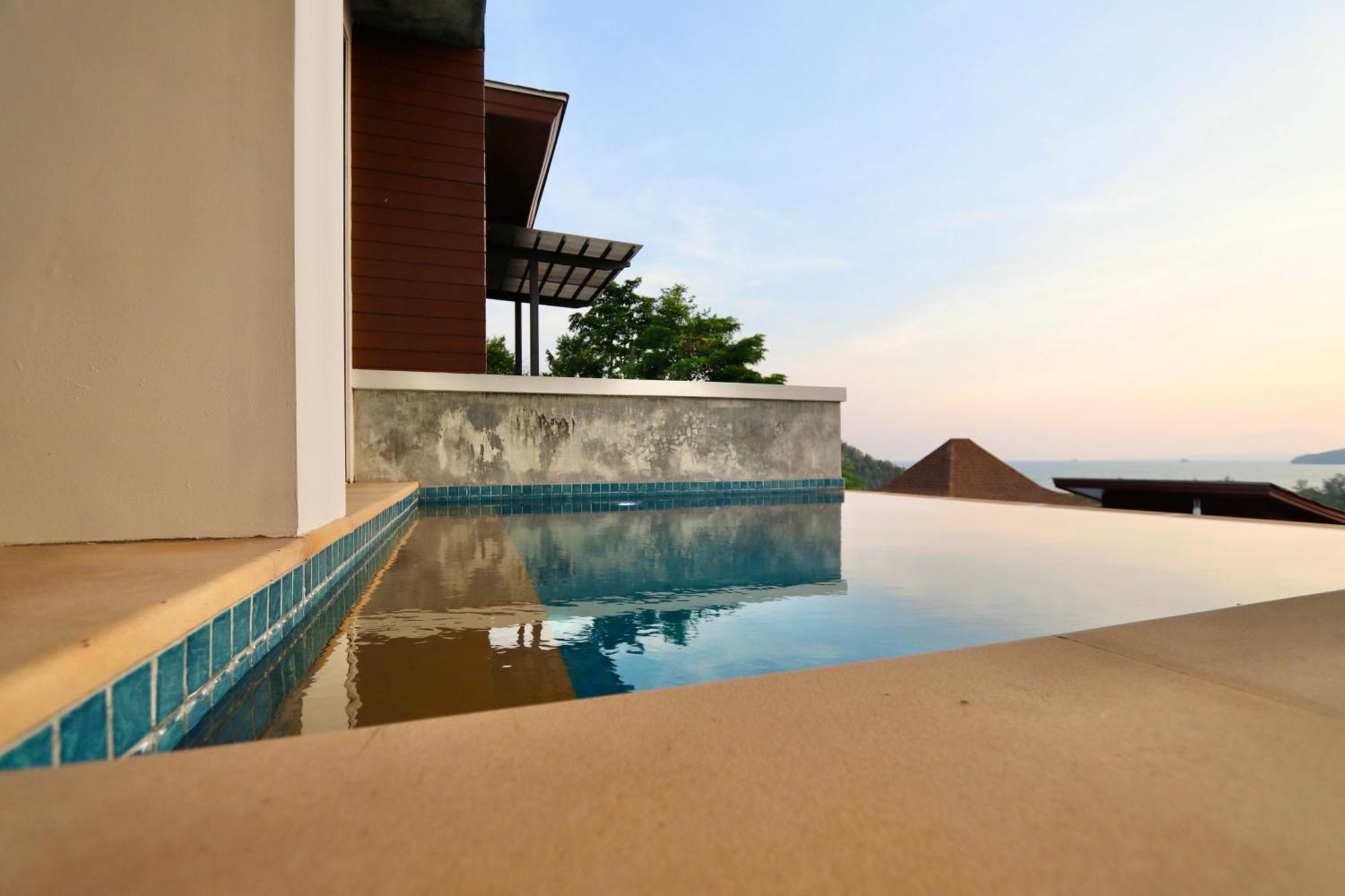207 Ao Nang, Private Sew View Pool Villa Kültér fotó