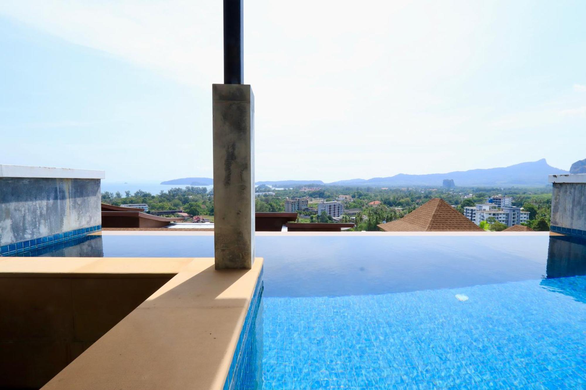 207 Ao Nang, Private Sew View Pool Villa Kültér fotó