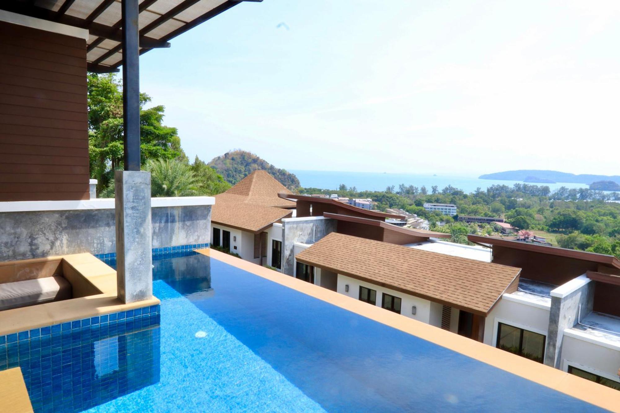 207 Ao Nang, Private Sew View Pool Villa Kültér fotó