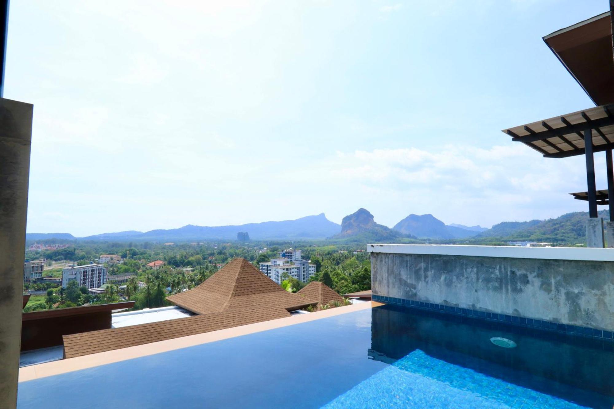 207 Ao Nang, Private Sew View Pool Villa Kültér fotó