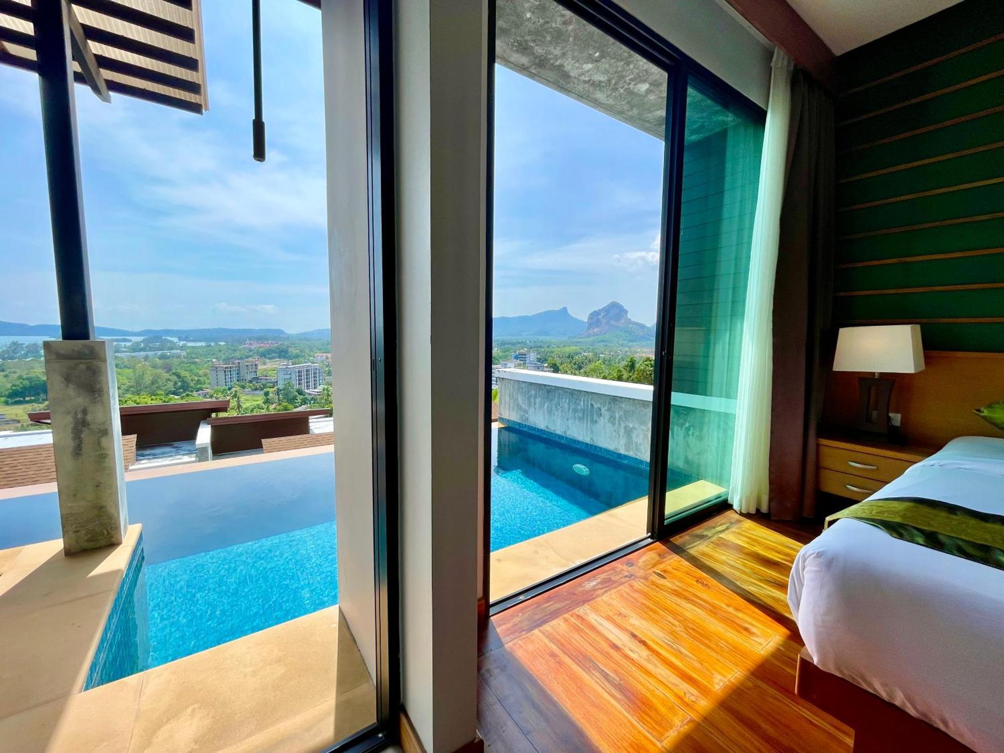 207 Ao Nang, Private Sew View Pool Villa Kültér fotó